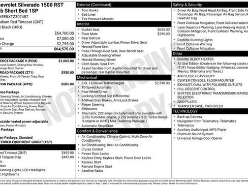 New 2026 Chevrolet Silverado 1500 RST w/ Convenience Package II image 3