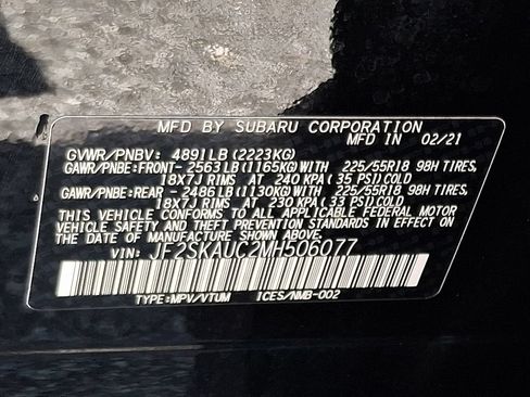 Used 2021 Subaru Forester Limited AWD/4WD image 27