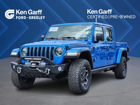 Used 2022 Jeep Gladiator Rubicon w/ LED Lighting Group AWD/4WD image 1