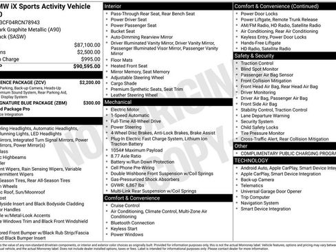 Used 2024 BMW iX xDrive50 image 3