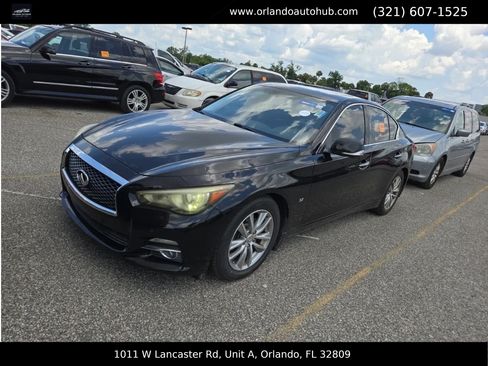 Used 2014 INFINITI Q50 Premium w/ Deluxe Touring Package RWD image 1