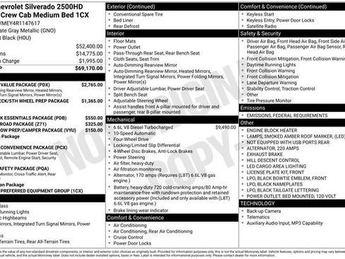 Used 2024 Chevrolet Silverado 2500 Custom w/ Custom Value Package image 11