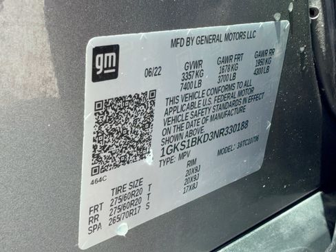 Used 2022 GMC Yukon SLT w/ SLT Premium Package RWD image 31