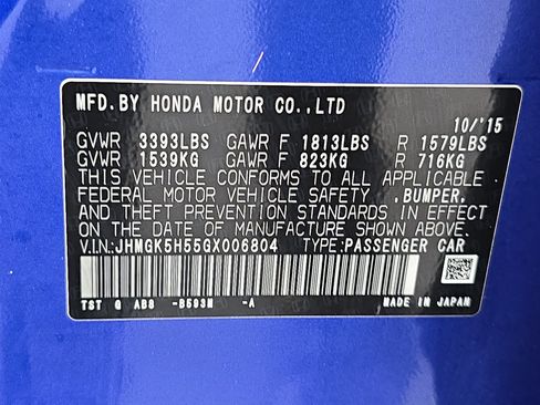 Used 2016 Honda Fit LX image 33