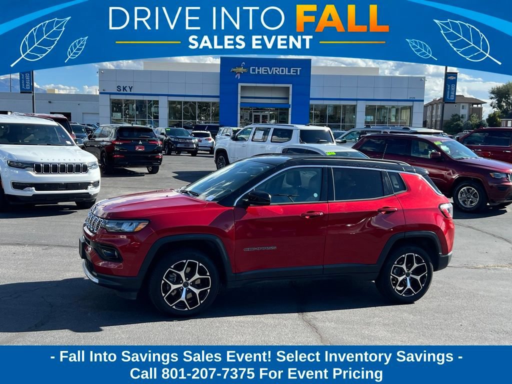 Used 2025 Jeep Compass Limited AWD/4WD image 1