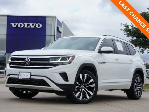 Used 2021 Volkswagen Atlas SEL Premium w/ MDO Package (Bench Seat) image 1