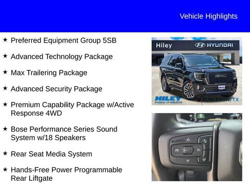 Used 2024 GMC Yukon Denali Ultimate AWD/4WD image 9