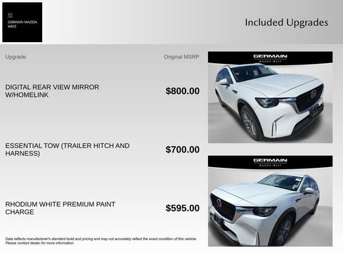 Used 2024 MAZDA CX-90 Plug-In Hybrid w/ Preferred AWD/4WD image 10