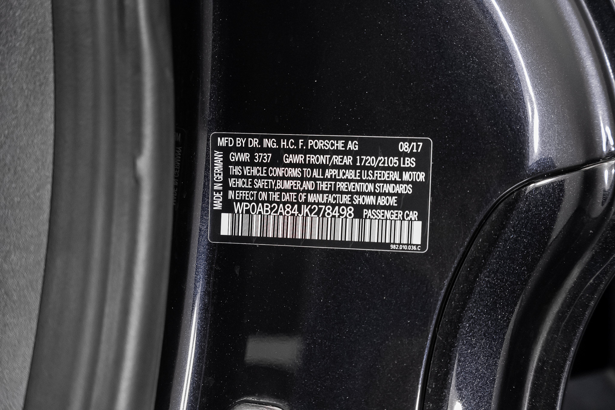 Used 2018 Porsche 718 Cayman S RWD image 58