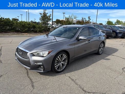 Used 2022 INFINITI Q50 Sensory AWD/4WD image 1