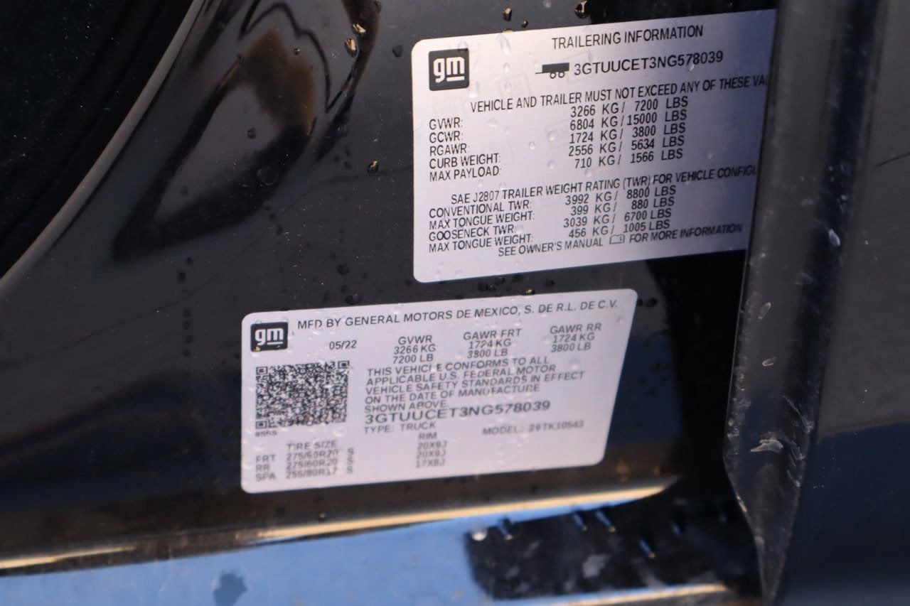 Used 2022 GMC Sierra 1500 Elevation w/ Elevation Premium Package AWD/4WD image 29