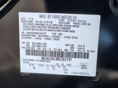 Used 2019 Ford EcoSport SE w/ SE Convenience Package AWD/4WD image 23