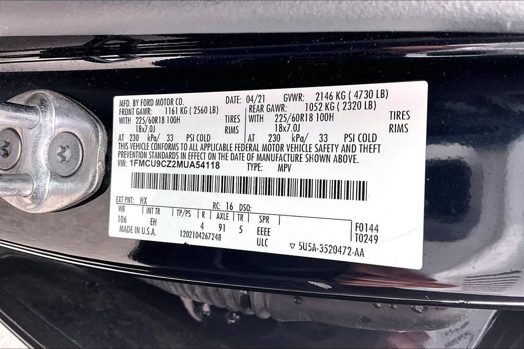 Used 2021 Ford Escape SEL AWD/4WD image 35