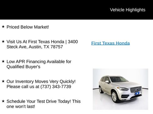 Used 2018 Volvo XC90 T6 Inscription w/ Convenience Package AWD/4WD image 10
