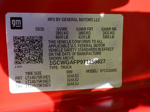 New 2026 Chevrolet Express 2500 w/ Driver Convenience Package RWD image 32