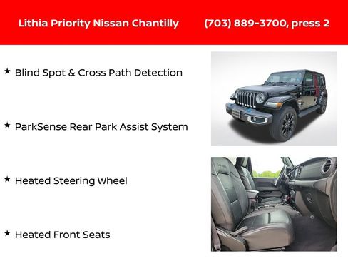 Used 2022 Jeep Wrangler Unlimited Sahara w/ Cold Weather Group AWD/4WD image 18