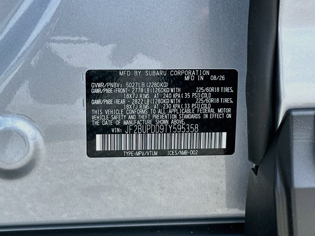 New 2026 Subaru Outback Limited AWD/4WD image 33