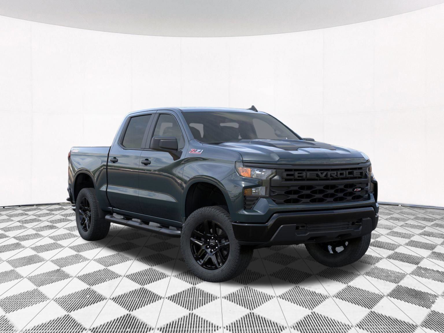 New 2026 Chevrolet Silverado 1500 Custom Trail Boss w/ Turbomax Blackout Package AWD/4WD image 15