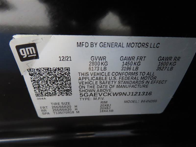 Used 2022 Buick Enclave Avenir w/ Trailering Package, 5000 lbs. AWD/4WD image 41