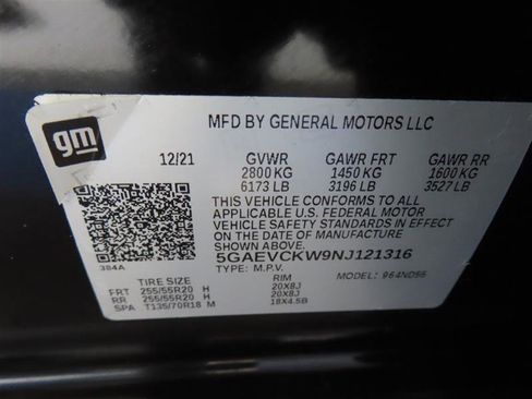 Used 2022 Buick Enclave Avenir w/ Trailering Package, 5000 lbs. AWD/4WD image 41