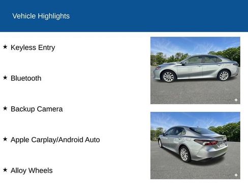 Used 2022 Toyota Camry LE FWD image 2