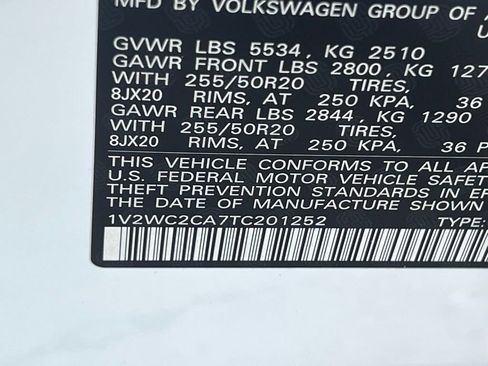 New 2026 Volkswagen Atlas Cross Sport SE FWD image 63