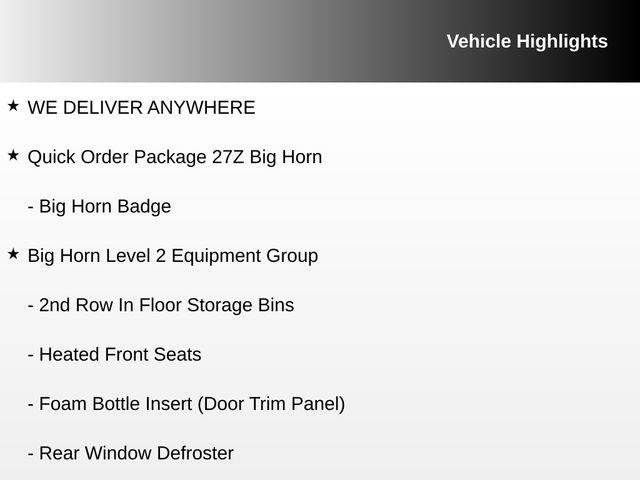 Used 2021 RAM 1500 Big Horn AWD/4WD image 11