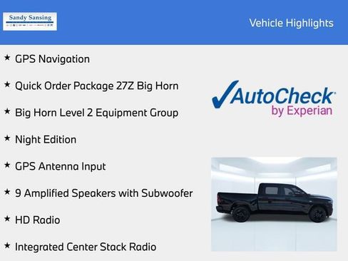 New 2026 RAM 1500 Big Horn AWD/4WD image 7