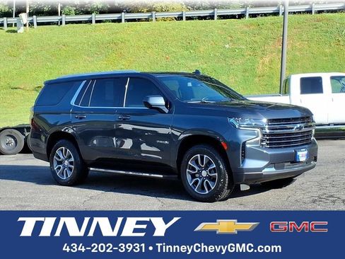Used 2021 Chevrolet Tahoe LT w/ Rear Media and Nav Package AWD/4WD image 1