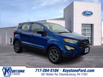 Certified 2020 Ford EcoSport S