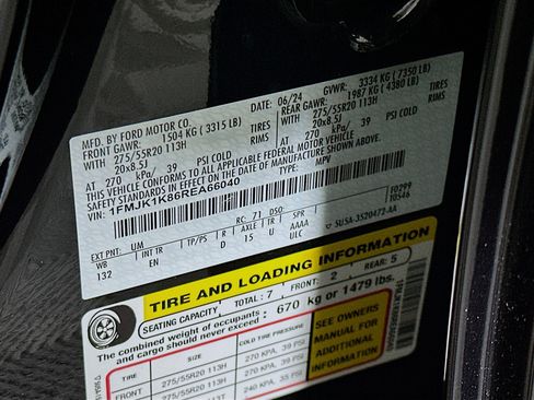 Used 2024 Ford Expedition Max Limited image 12