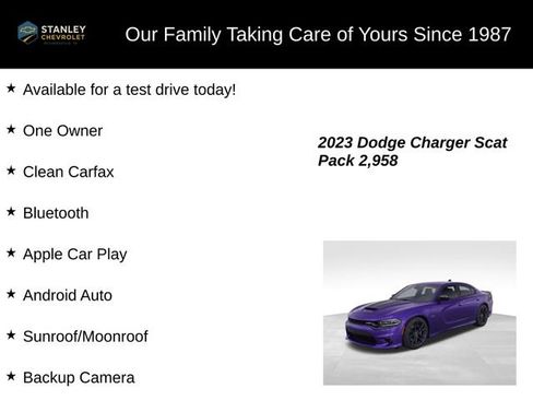 Used 2023 Dodge Charger Scat Pack w/ Daytona Edition Group RWD image 9