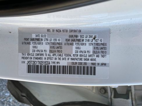 Used 2022 MAZDA CX-9 Touring AWD/4WD image 15