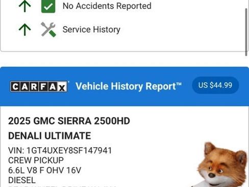 Used 2025 GMC Sierra 2500 Denali Ultimate image 6