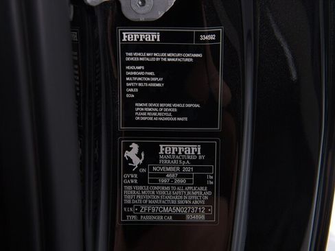Used 2022 Ferrari 812 GTS RWD image 47