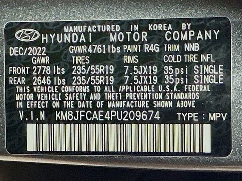 Used 2023 Hyundai Tucson XRT AWD/4WD image 33