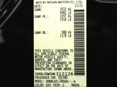 Used 2022 Nissan Altima 2.5 SV w/ SV Premium Package AWD/4WD image 44