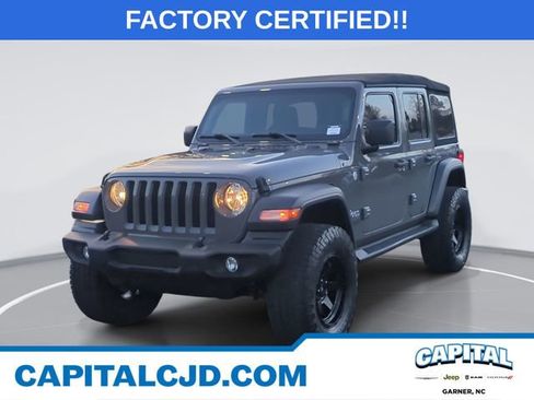 Certified 2020 Jeep Wrangler Unlimited Sport S image 1