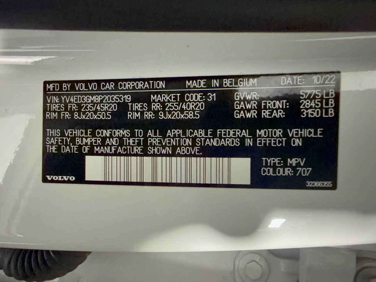 Used 2023 Volvo C40 P8 Recharge Ultimate AWD/4WD image 31