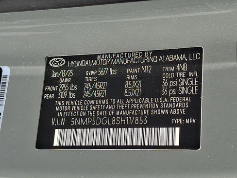 Certified 2025 Hyundai Santa Fe Calligraphy AWD/4WD image 26