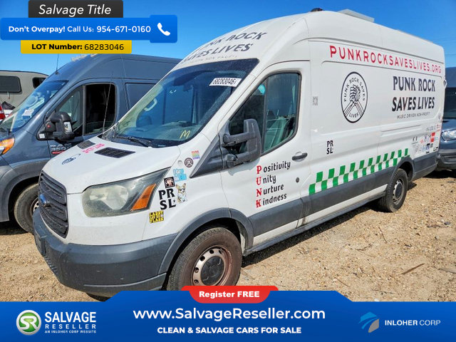 Used 2015 Ford Transit 350 148 High Roof Extended RWD image 1