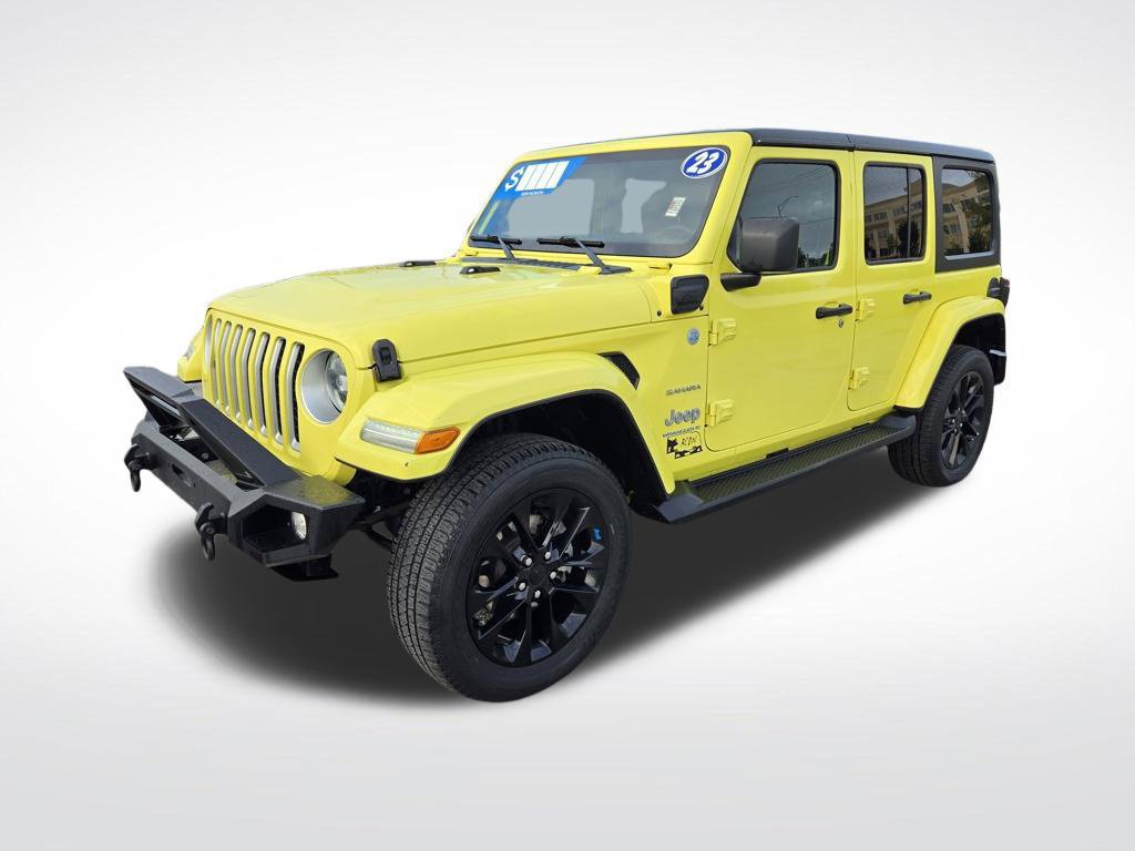 Used 2023 Jeep Wrangler Unlimited Sahara w/ Cold Weather Group AWD/4WD image 8