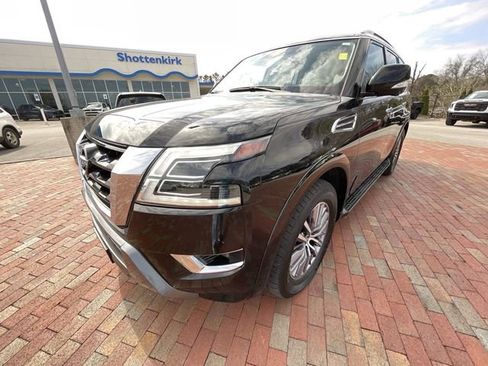 Used 2023 Nissan Armada SL w/ Captain's Chairs Package AWD/4WD image 25
