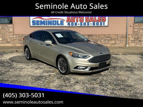 Used 2018 Ford Fusion Titanium image 1
