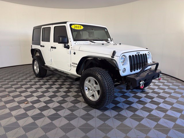 Used 2018 Jeep Wrangler Unlimited Sport w/ Connectivity Group AWD/4WD image 4