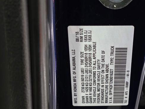 Used 2019 Honda Ridgeline RTL-E image 36