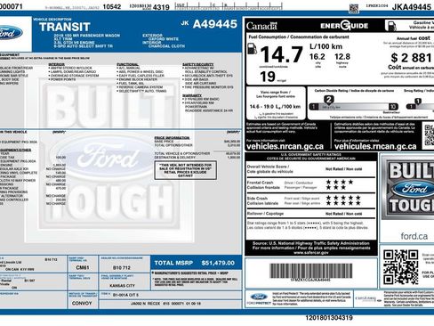 Used 2018 Ford Transit 150 XLT image 2