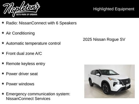 Used 2025 Nissan Rogue SV AWD/4WD image 15
