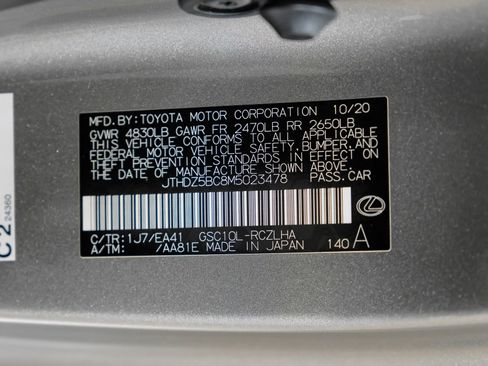 Used 2021 Lexus RC 350 350 image 54