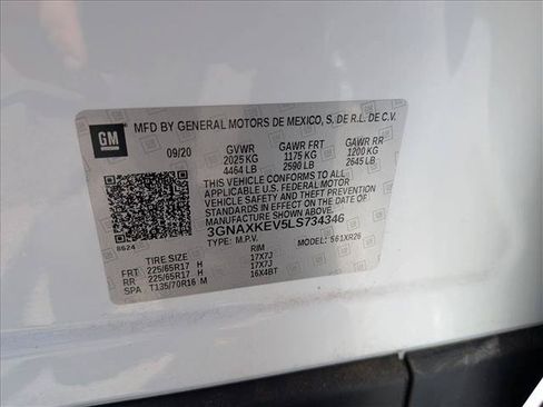 Used 2020 Chevrolet Equinox LT FWD image 15